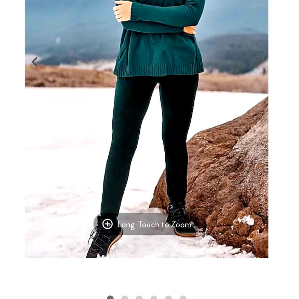 J. Jill Forest Green Straight-Leg Women's Jeans